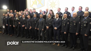 Hejtman MSK se starosty největších měst Územního obvodu Bruntál ocenil nejlepší policisty roku 2025