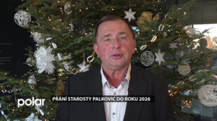 Přání starosty Palkovic Radima Bači do nového roku 2026