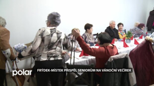Celoroční aktivity seniorů ve Frýdku-Místku vyvrcholily vánočním večírkem