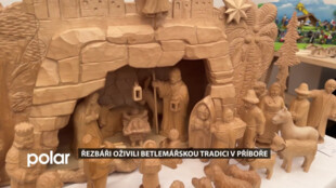 Dřevo, tradice a Vánoce: betlémáři se sjeli do Příbora
