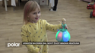 Vánoční bazárek dal nový život mnoha hračkám