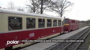 V Osoblaze slavnostně zahájila provoz Úzkorozchodná dráha s novým provozovatelem
