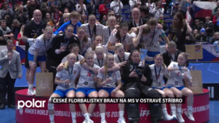 České florbalistky braly na MS v Ostravě stříbro, padl i divácký rekord