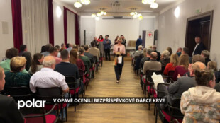 Opava děkovala bezpříspěvkovým dárcům krve. Převzali si zlaté medaile doktora Jánského a zlaté kříže