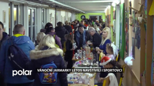 Vánoční jarmarky letos navštívili i sportovci a hvězdy karvinské házené i fotbalu