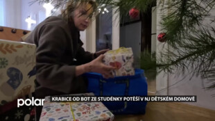 Krabice od bot ze Studénky potěší i v dětském domově Novém Jičíně