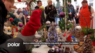 Škola vánoční výstavou oslavila i čtyřicáté výročí vzniku