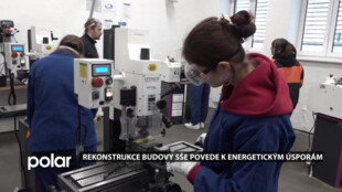Rekonstrukce budovy SŠE, po několika měsících už škola sčítá energetické úspory