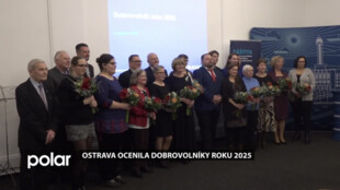 Pomáhají bez nároku na odměnu. Ostrava ocenila 18 dobrovolníků roku 2025