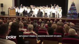 Vánoční příběh pro školy, školky i veřejnost v městském divadle sehrála místní ZŠ Amos