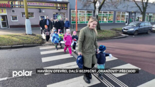 Havířov otevřel další bezpečný oranžový přechod