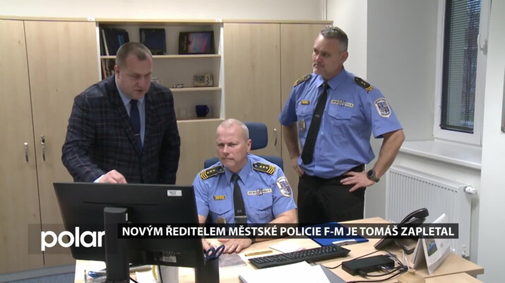 Tomáš Zapletal se stal novým ředitelem Městské policie Frýdek-Místek