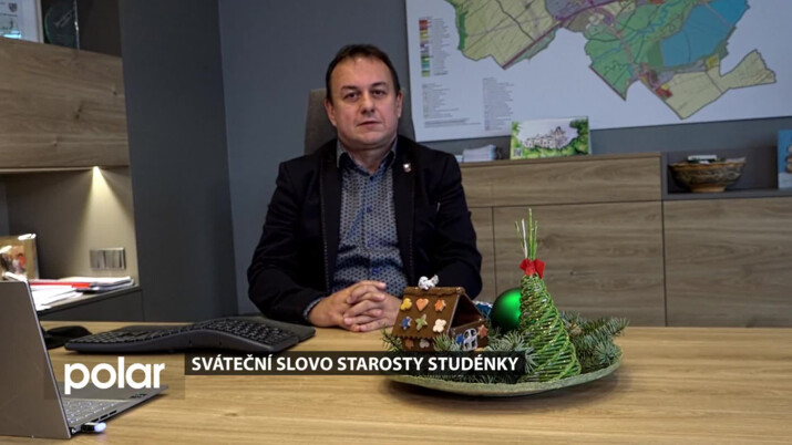 Sváteční slovo a novoroční pozdrav starosty Studénky Libora Slavíka