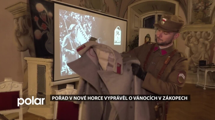 Pořad v Nové Horce vyprávěl o Vánocích v zákopech