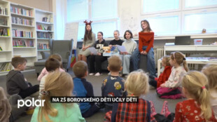 Na ZŠ Borovského děti učily děti v rámci předvánoční akce na podporu čtenářské gramotnosti