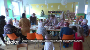Vánoční mezigenerační setkání na MŠ Divišova potěšilo všechny děti i seniory a propojilo je