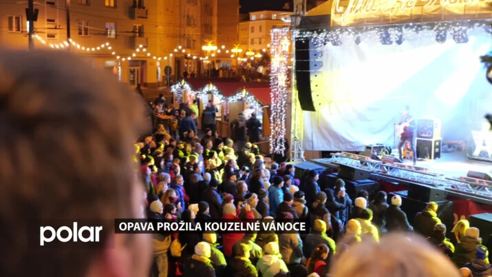 Kouzelný advent přinesl do Opavy koncerty i sváteční atmosféru
