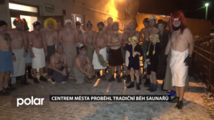 Centrem Bruntálu proběhl tradiční Běh saunařů 2025
