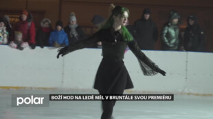 Boží hod na ledě v centru města byl první takovou akcí v historii Bruntálu