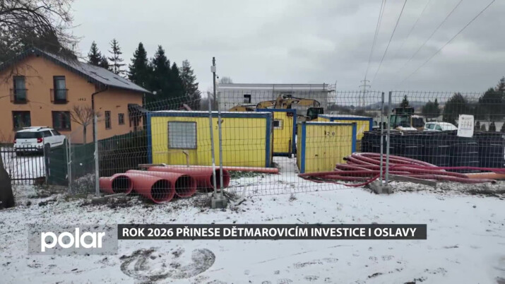 Rok 2026 přinese Dětmarovicím investice i oslavy