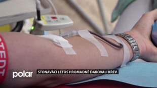 Stonaváci letos hromadně darovali krev