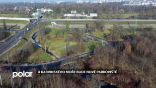 Nové parkoviště u Karvinského moře poskytne opět větší komfort návštěvníkům s automobily