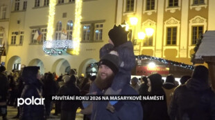 Přivítání roku 2026 na Masarykově náměstí