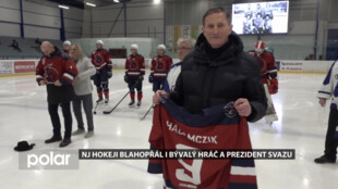 Novojičínskému hokeji blahopřál i bývalý hráč  zdejšího klubu a prezident svazu Alois Hadamczi