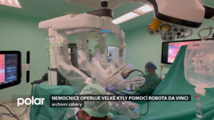Nemocnice v Havířově operuje velké kýly pomocí robota Da Vinci