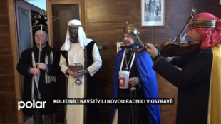 Koledníci navštívili Novou radnici v Ostravě. Výtěžek bude využit pro potřebné