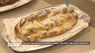Veřejnosti nejvíce chutnala vánočka Filipa Rusnáka