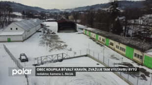 Obec Palkovice koupila bývalý kravín a zvažuje tam výstavbu bytů