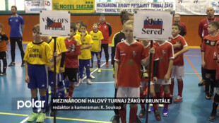 Mezinárodní halový turnaj žáků pod patronací Města, MS kraje a ČUS v Bruntále
