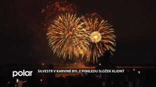 Silvestr v Karviné byl z pohledu složek klidný, lidé byli poměrně ukáznění a nenastalo velké zranění