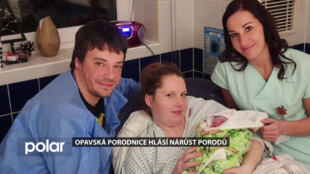 V opavské porodnici se loni narodilo více dětí než rok předtím