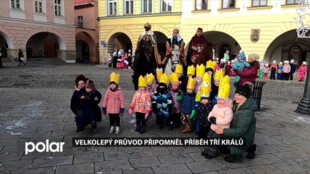 Velkolepý průvod připomněl příběh Tří králů