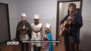 Tříkrálová sbírka se i letos uskutečnila v Karviné, koledovali farní, děti i zubaři
