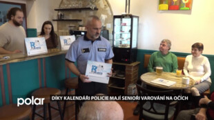 Díky kalendáři policie mají senioři varování na očích