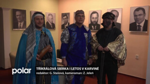 Tříkrálová sbírka i letos probíhá v Karviné, koledují děti i dospělí všech povolání