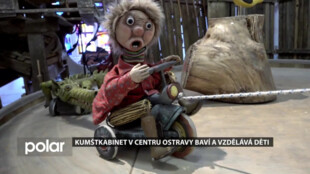 Kumštkabinet v centru Ostravy baví a vzdělává děti