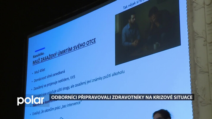 Odborníci ve Frýdku-Místku: V krizové situaci potřebuje pomoc i profesionál