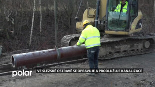 V Kunčičkách a Kunčicích se opravuje a rozšiřuje kanalizace. Celkem jde o více než 11 km