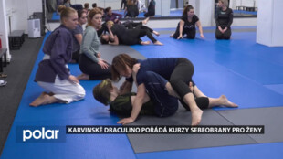 Karvinské Draculino pořádá kurzy sebeobrany Jiu-Jitsu pro ženy, které si je pochvalují