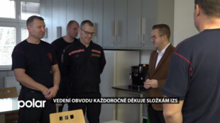 Vedení obvodu každoročně děkuje složkám IZS i městským strážníkům za službu i během svátků
