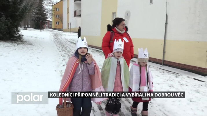 Koledníci připomněli tradici a vybírali na dobrou věc, třeba na Jáchyma