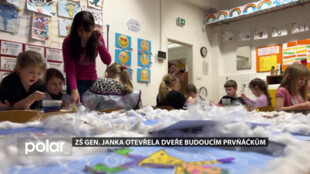ZŠ Gen. Janka v Ostravě-Mariánských Horách otevřela dveře budoucím prvňáčkům