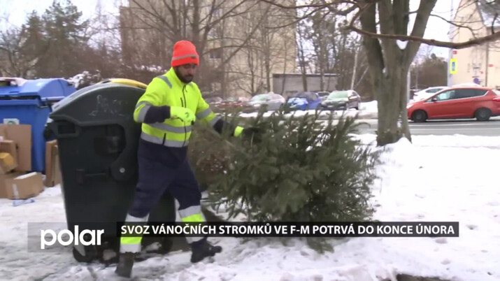 Odevzdané vánoční stromky využije Frýdecká skládka pro výrobu kompostu