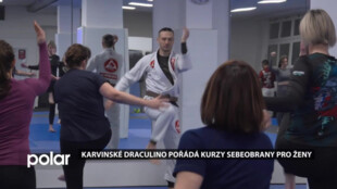 Karvinské Draculino pořádá kurzy sebeobrany Jiu-Jitsu pro ženy, které si je oblíbily