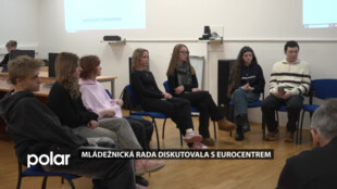 Mládežnická rada Karviná diskutovala se zástupcem Úřadu vlády z ostravského Eurocentra