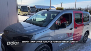 Dieselové auto nahradilo elektrovozidlo. Senior taxi v Opavě je nově stoprocentně bezemisní